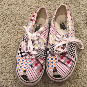 Quilted Vans Size 2